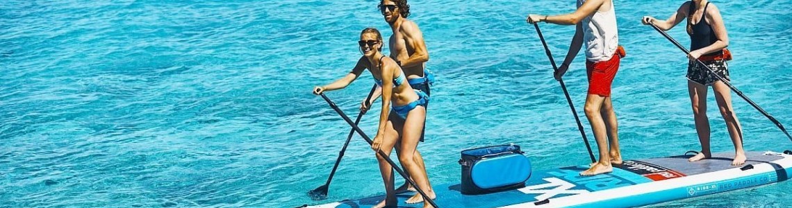 SUP для двух и более человек