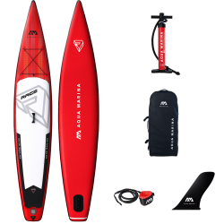 Доска SUP надувная Aqua-Marina Race Racing 12'6" x 26"
