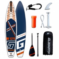Доска SUP надувная Gladiator ELITE 12'6" S
