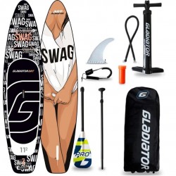 Доска SUP надувная Gladiator Art 12'6" SWAG
